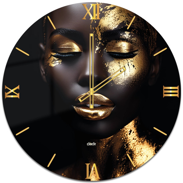 Orologio Luminosa: Arte e Tempo si Fondono in un Ritratto di Eleganza