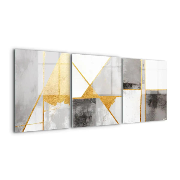 "Trittico Sereno" - Sfumature Sottili e Design Contemporaneo