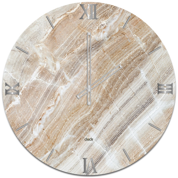 Orologio Light Brown: Eleganza Sottile in Stile Marmo Marrone Chiaro