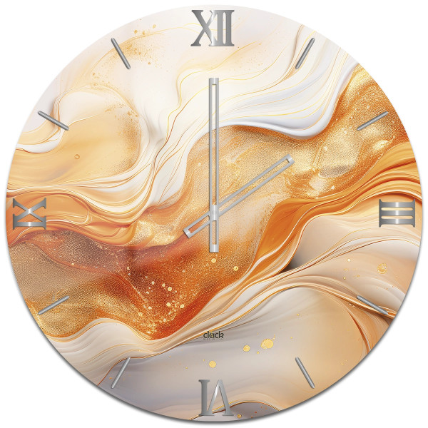 Orologio Orange: Uno Sguardo Astratto su Giove