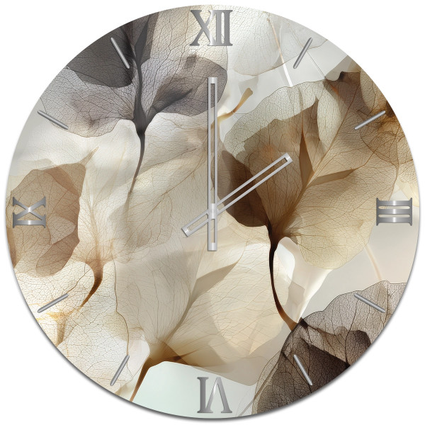 Orologio da parete vetro "Autunno"