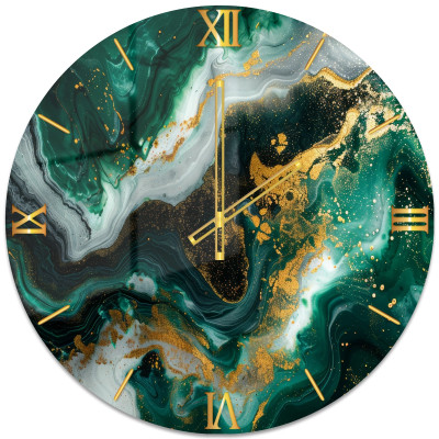 Orologio da parete vetro...