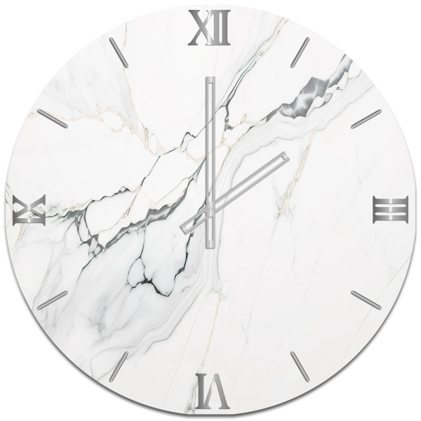 Orologio da parete vetro "Perla"