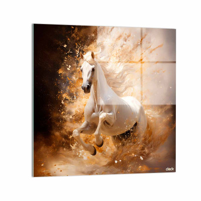 Quadro "Golden Horse":...