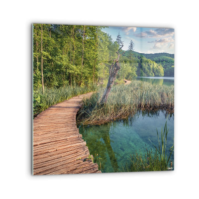 Quadro "Sentiero di Legno":...